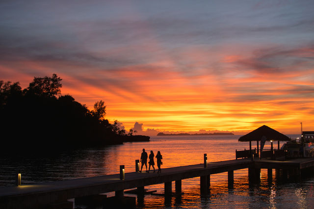 Sunset in Koror, Palau