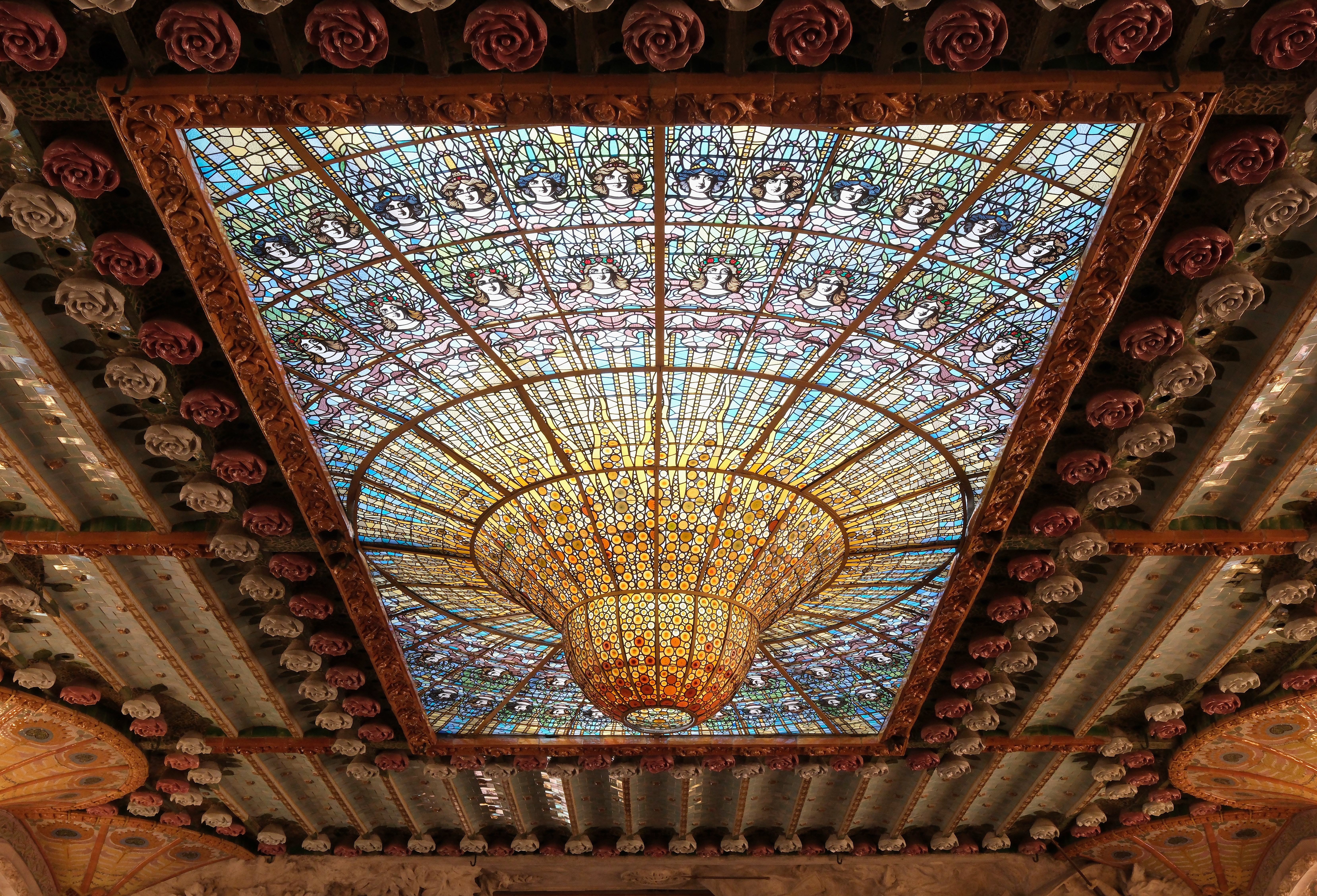 Palau de la Musica Catalana concert hall, Barcelona