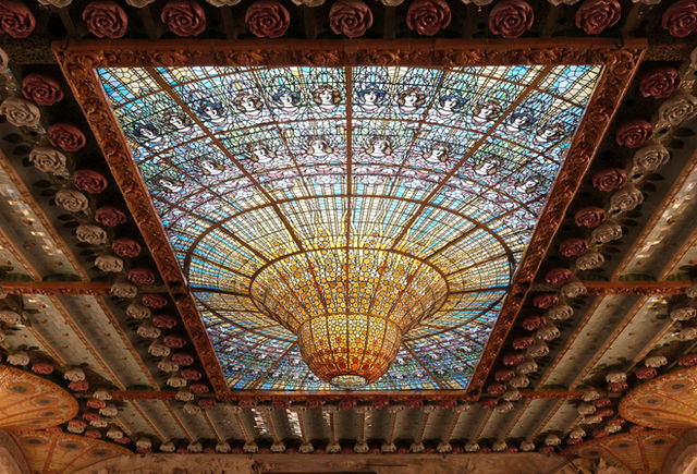 Palau de la Musica Catalana concert hall, Barcelona