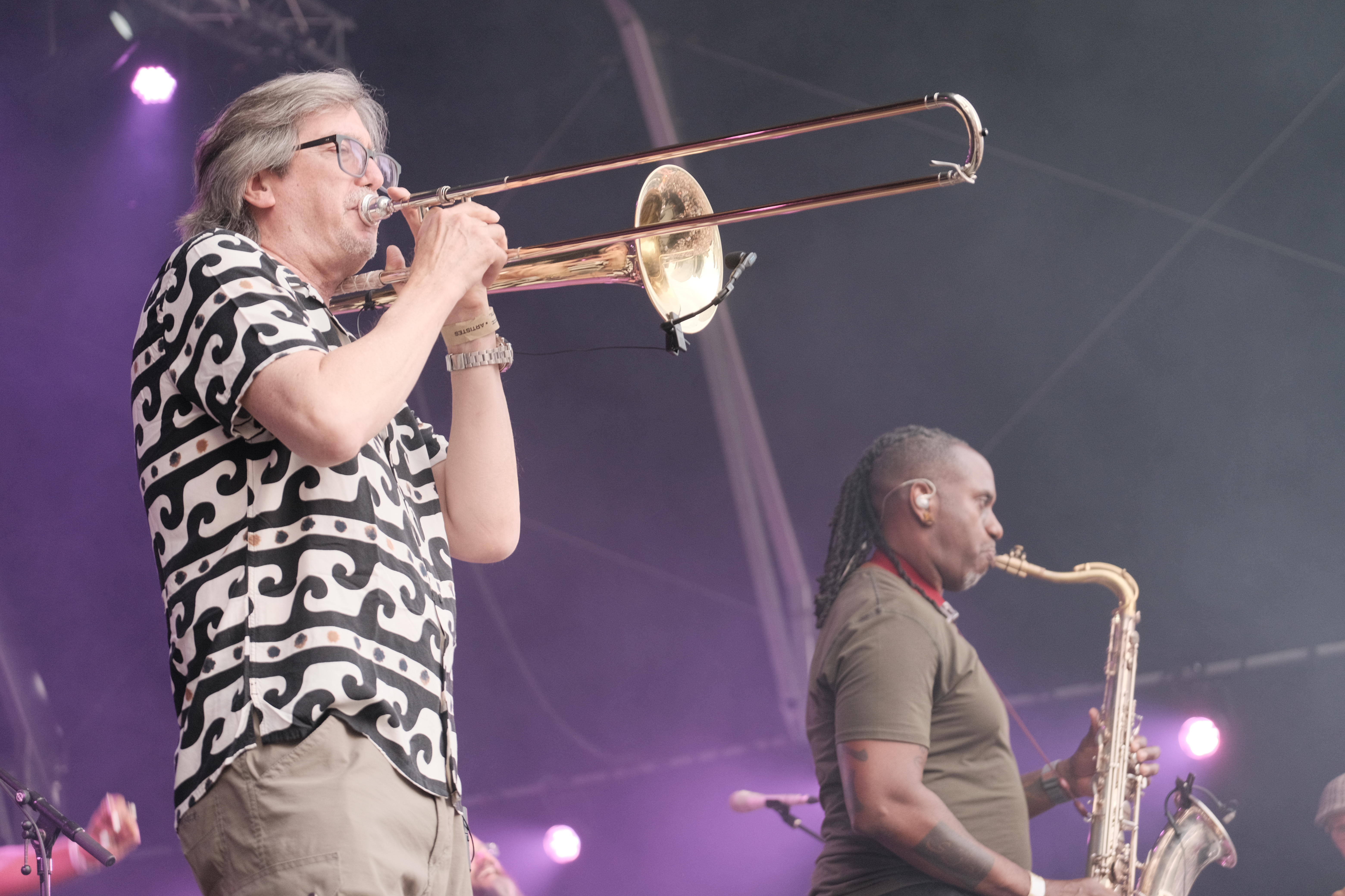 Paris Jazz Festival concert, Parc Floral