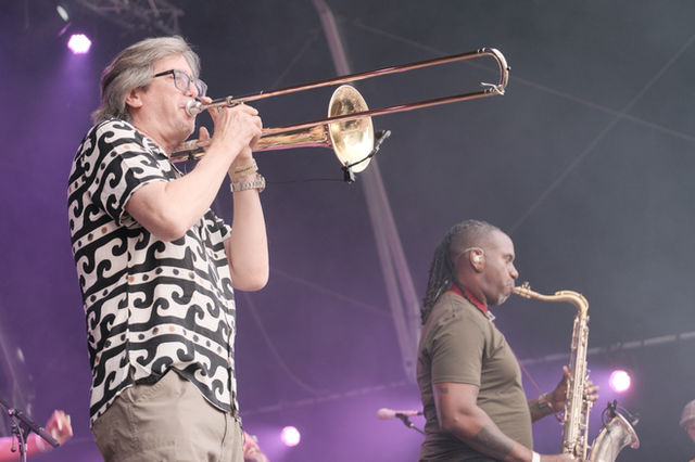 Paris Jazz Festival concert, Parc Floral
