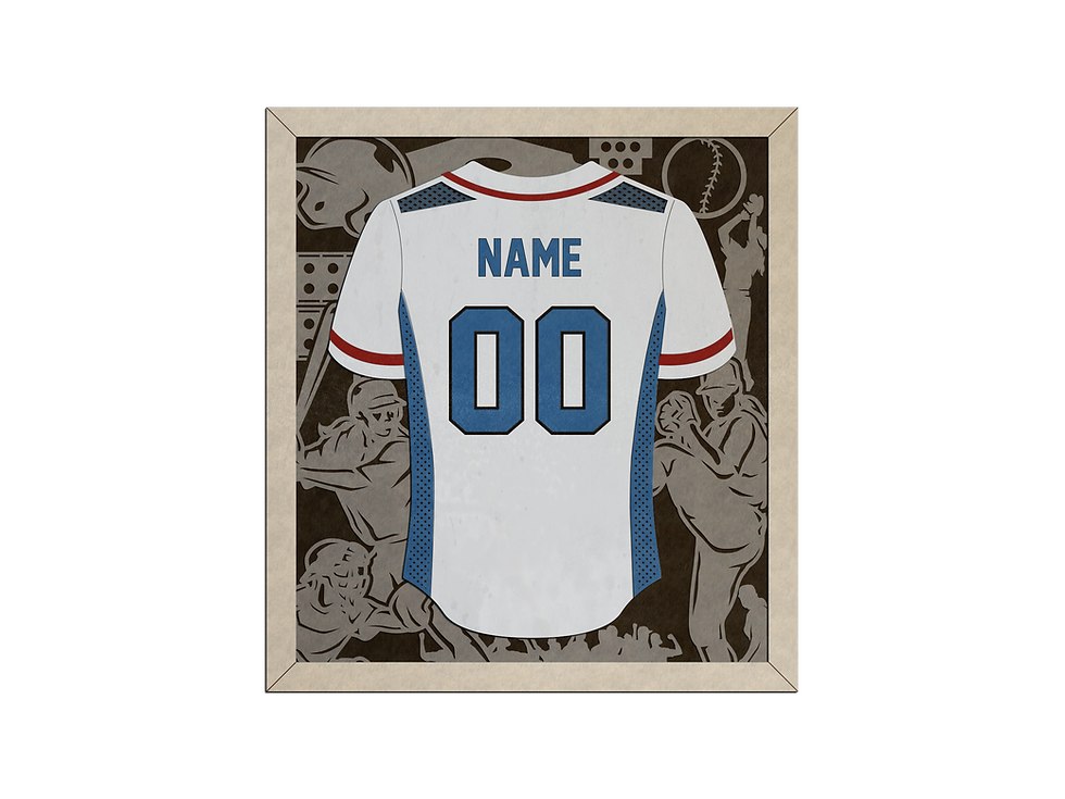 Thumbnail: Stadium Series Sports Jersey Plaques