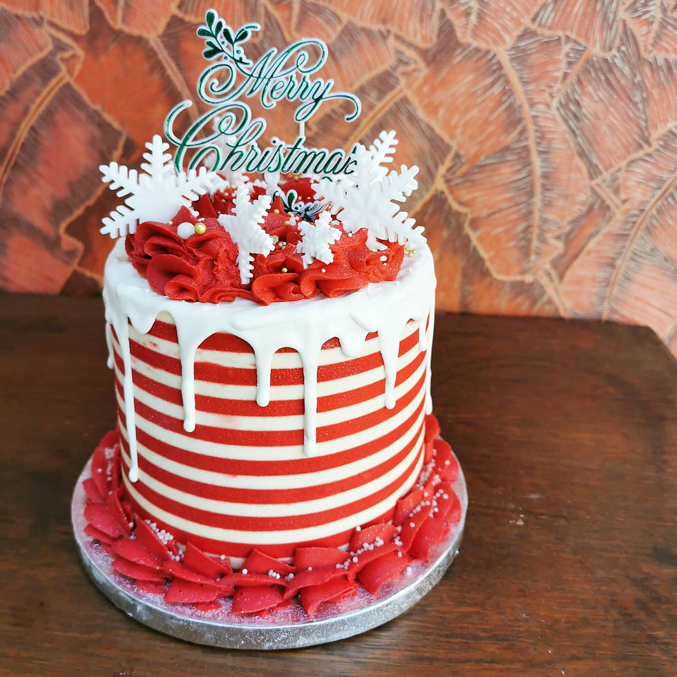 Thumbnail: 6 Inch Christmas Cake