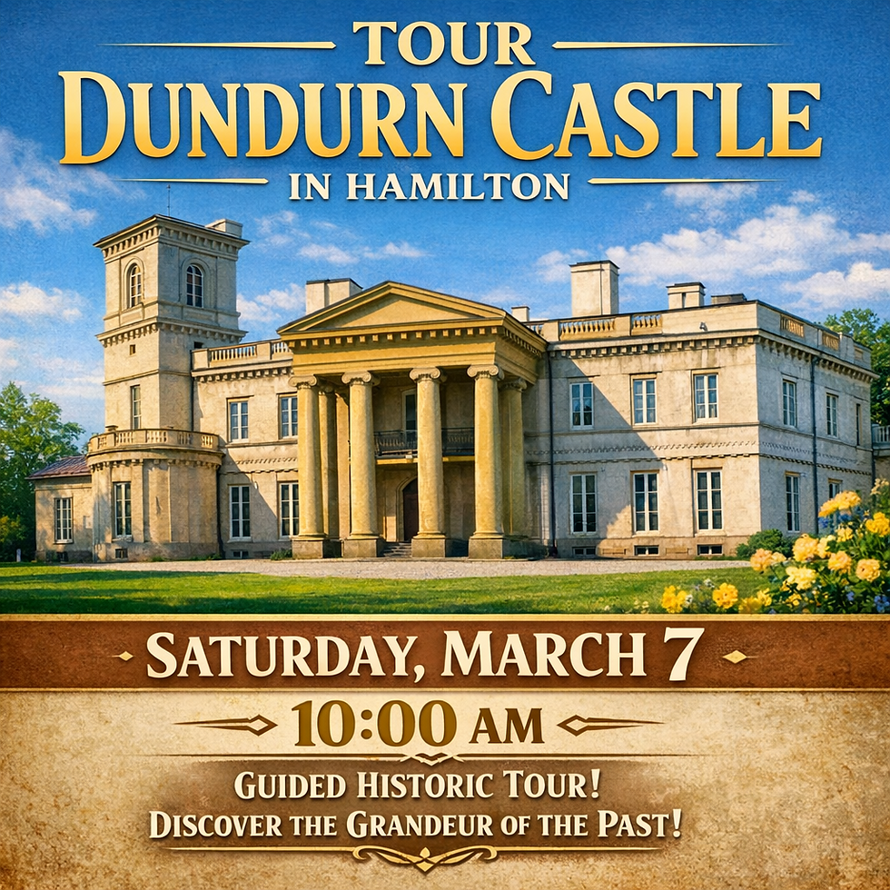 ISMC - Dundurn Castle Tour