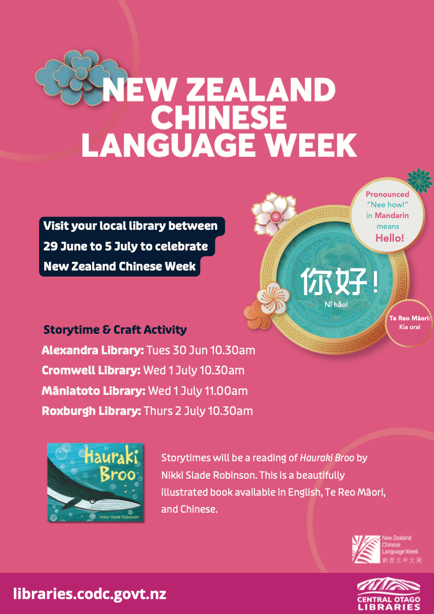 Central Otago Libraries Storytime and Crafts