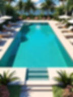 please make an aestethic image of a custom pool in Florida .jpg
