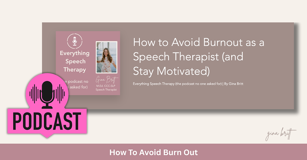 how to avoid burn out