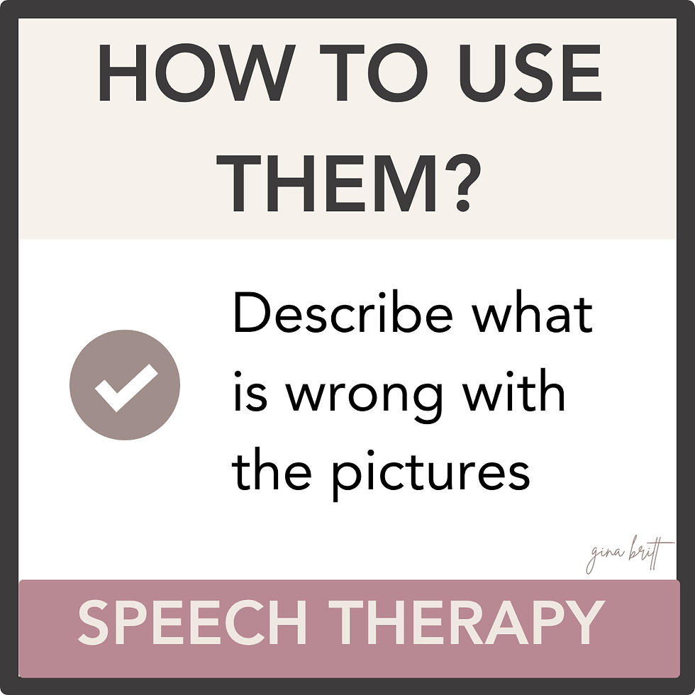 Thumbnail: What's wrong with this picture?(Word Finding For Aphasia ) SET3