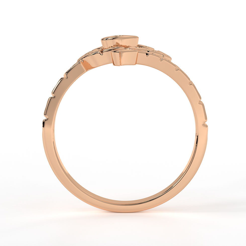 Thumbnail: Aurora Leaf Ring