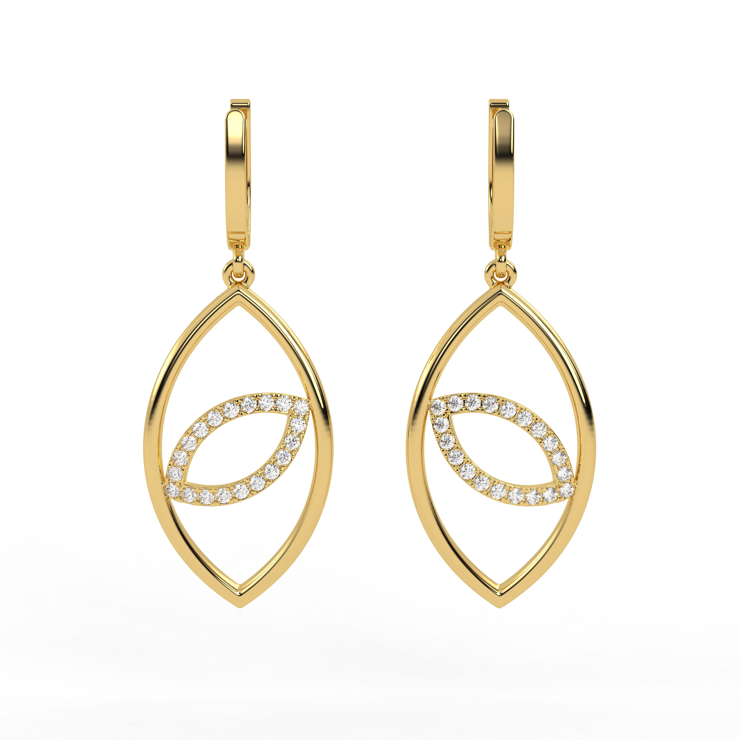 Navette Earring