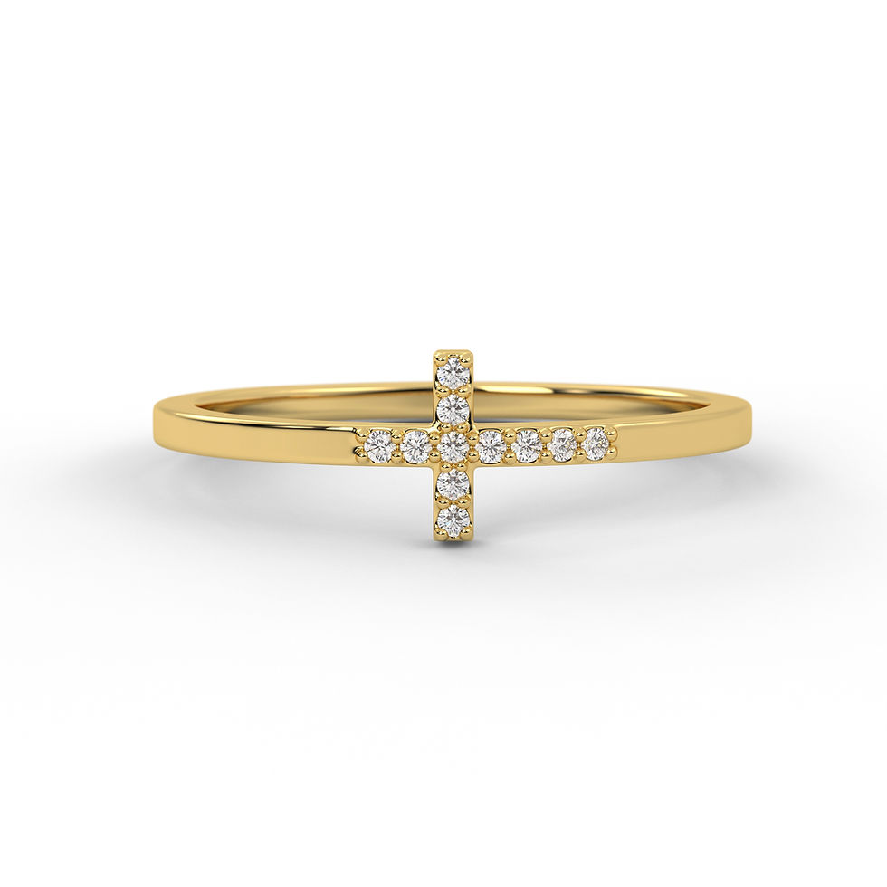 Thumbnail: Cross Charm Ring
