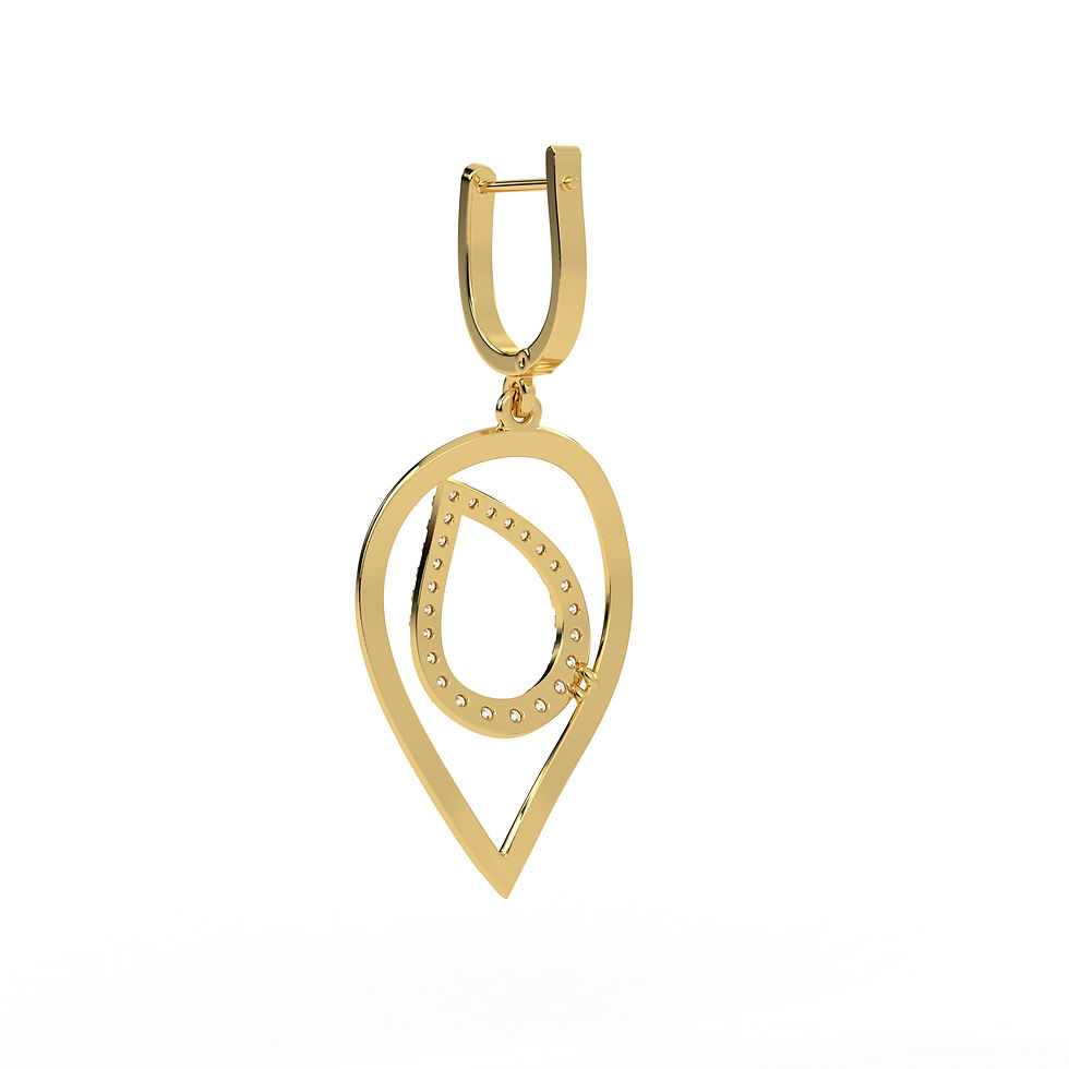 Thumbnail: Leaflet Drop Earrings