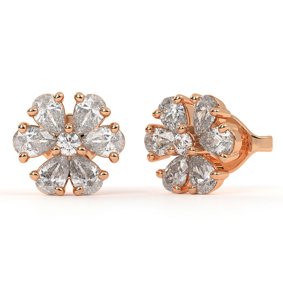 Thumbnail: Pear Flower Stud