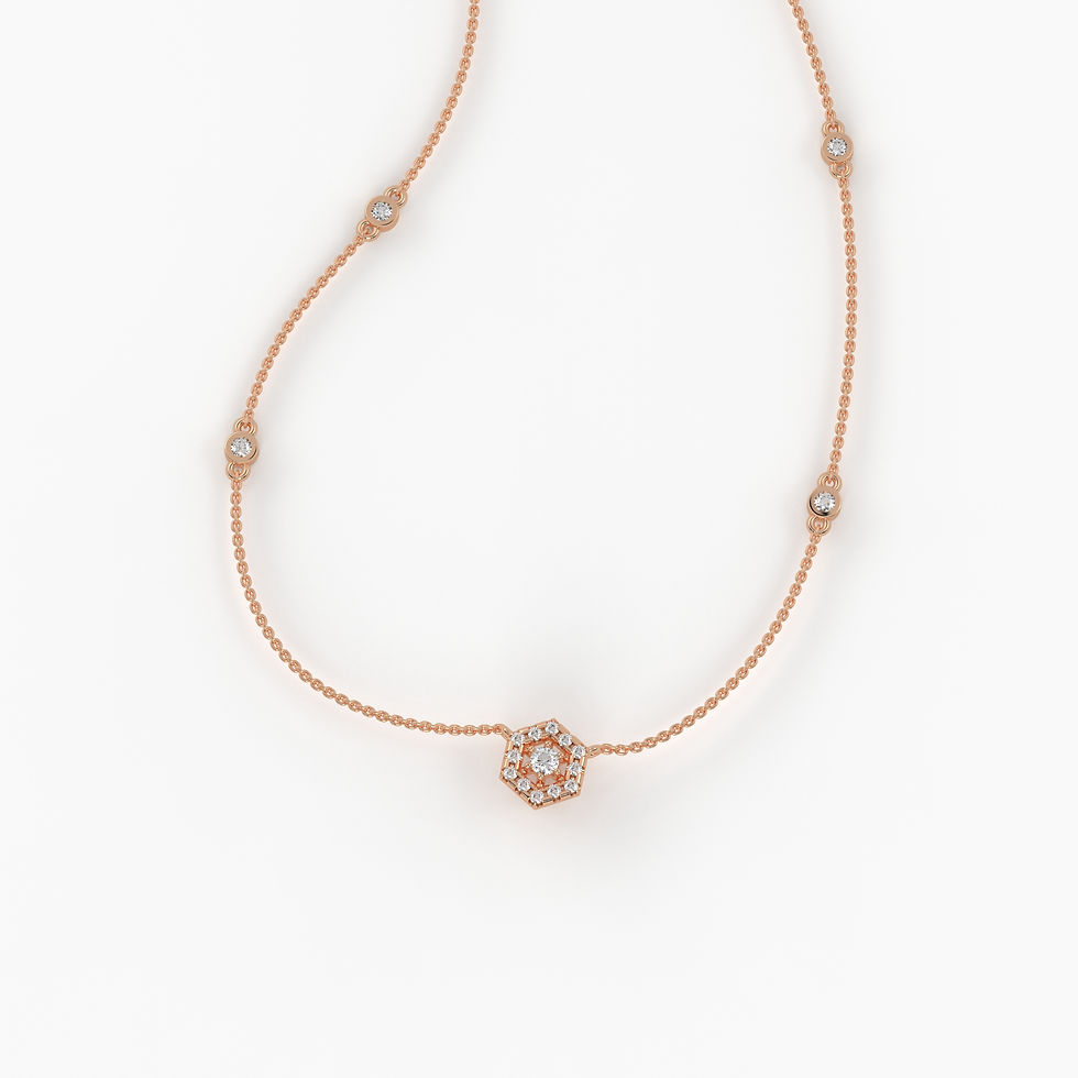 Thumbnail: Hexa Station Necklace