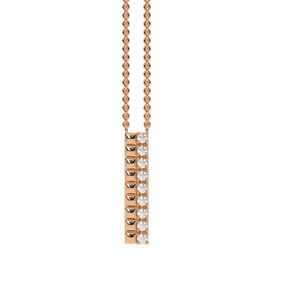 Thumbnail: Twin Bar Necklace