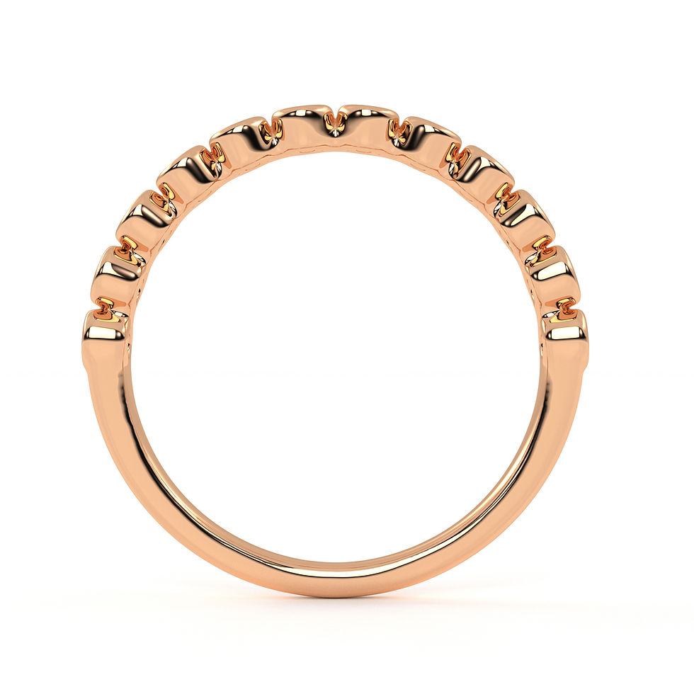 Thumbnail: Half Bezelis Ring