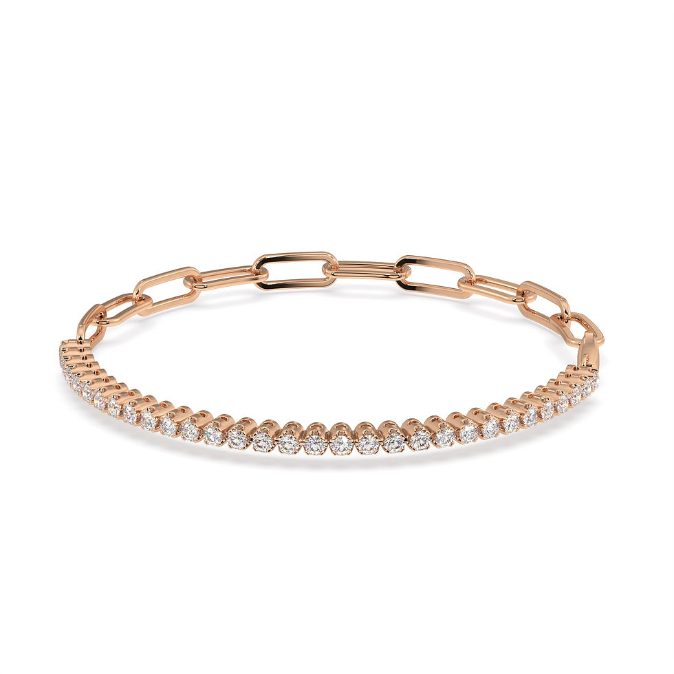 Thumbnail: Tennis - Paperclip Bracelet