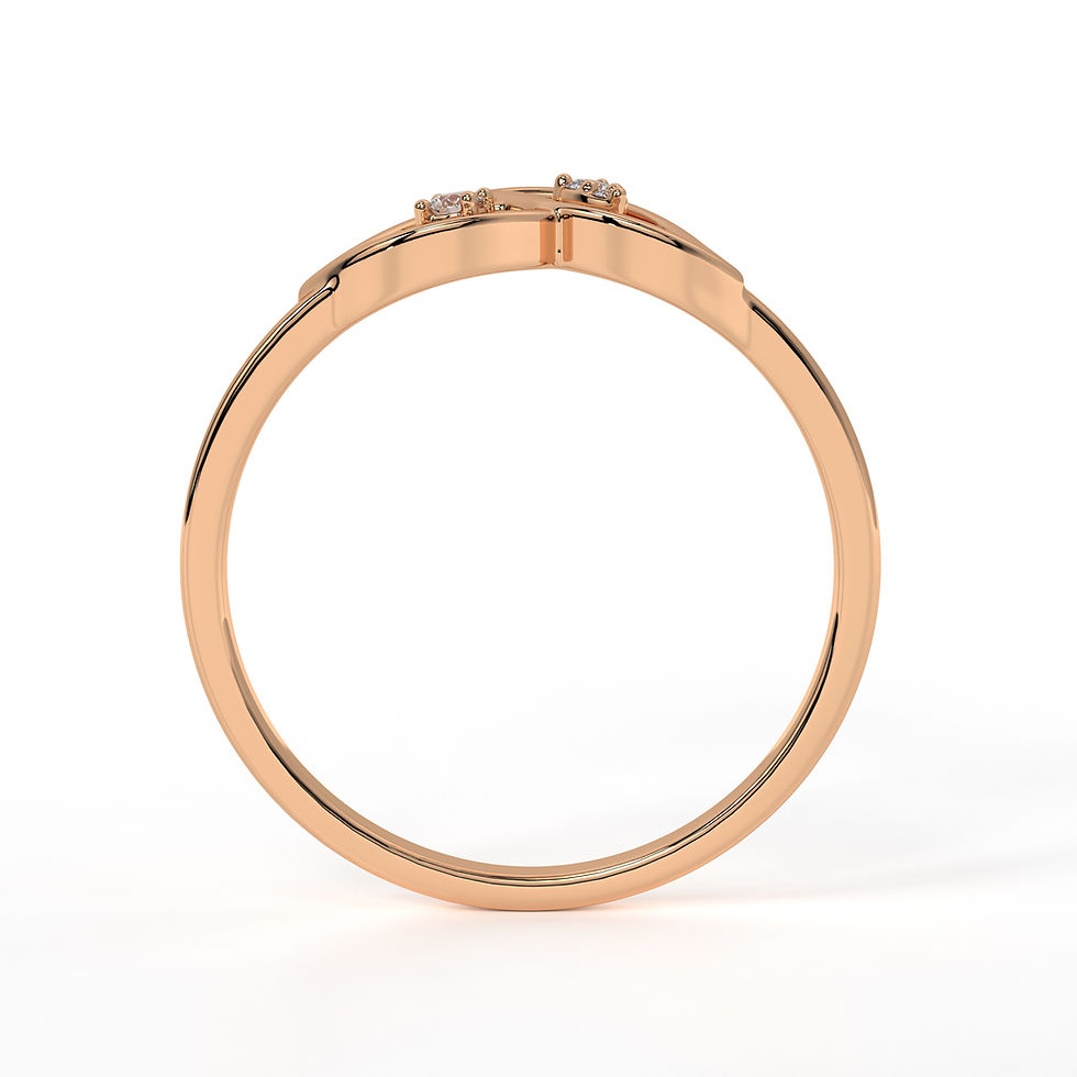 Thumbnail: Twin Leaf Ring