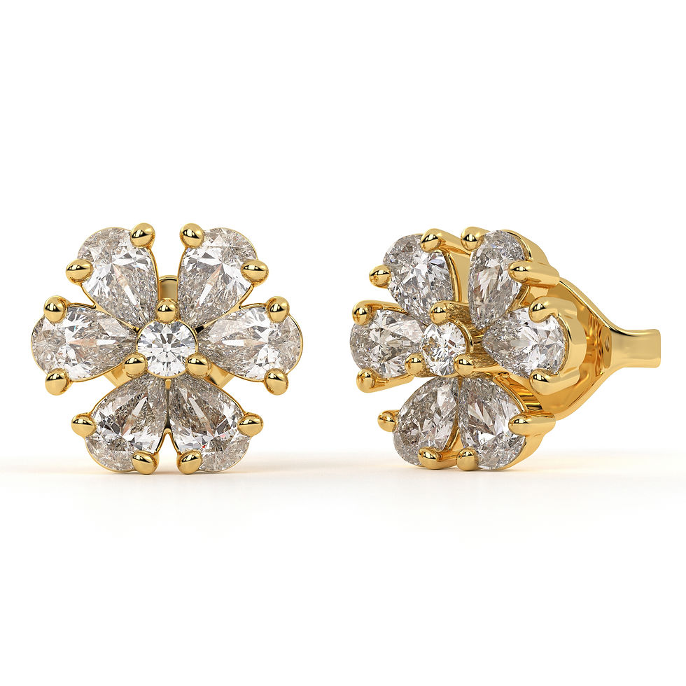 Thumbnail: Pear Flower Stud
