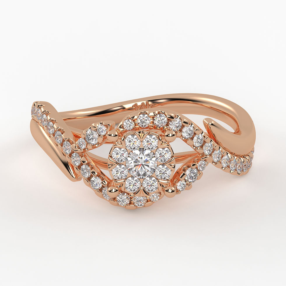 Thumbnail: Swirl Row Ring