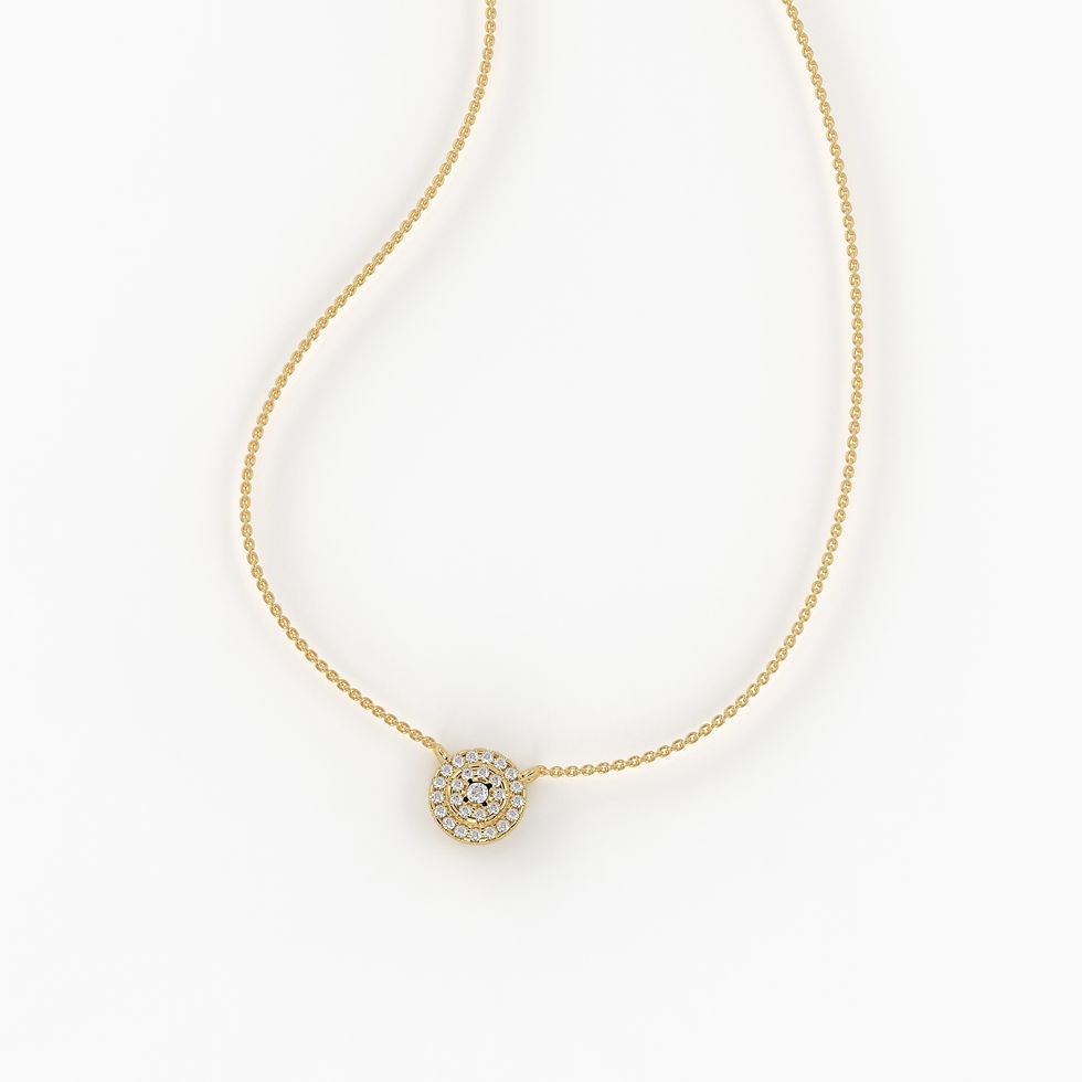Thumbnail: Kreis Disc Necklace