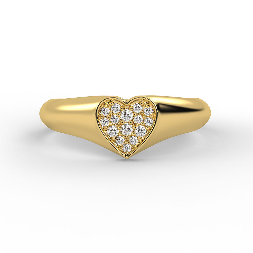 Thumbnail: Heart Signet Ring
