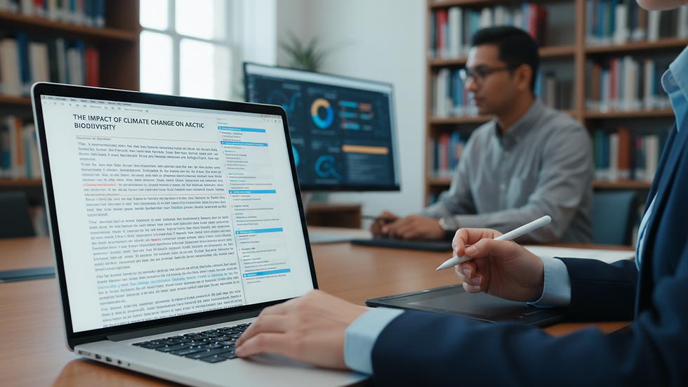 Elevate Your Work with Academic Editing Solutions