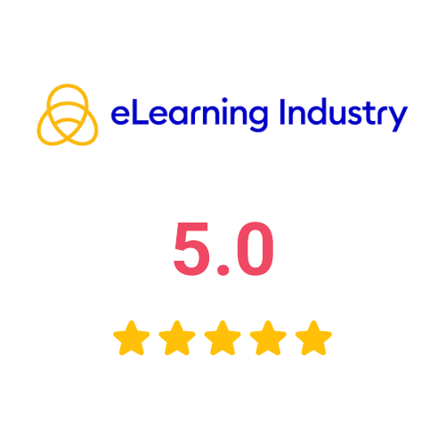 CXcherry rated 5 out of 5 by eLearning Industry for learning management software