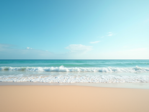A beautiful sandy beach in the Outer Banks, perfect for family fun