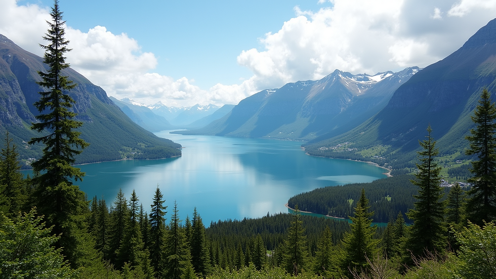 High angle view of Juneau, Alaska, showcasing its stunning landscape