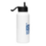 Thumbnail: Israel Softball Stainless steel water bottle with a straw lid