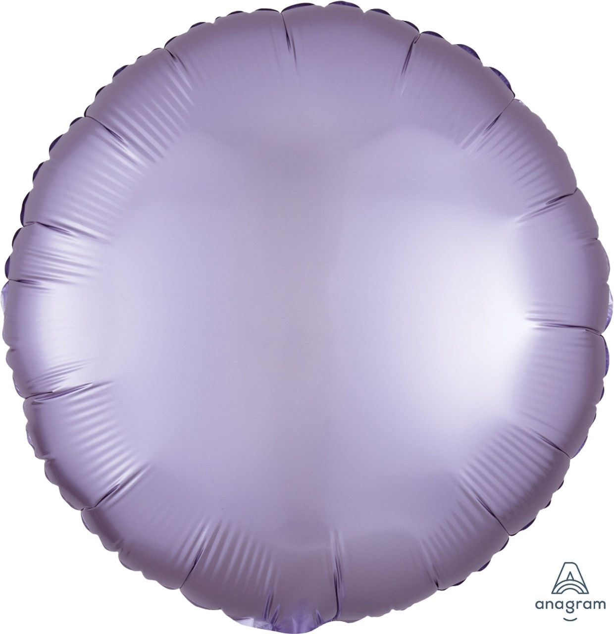 18" Satin Luxe Round Foil Balloon - Pastel Lilac