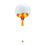 縮圖：24" Crystal Clear Transparent Balloon - Mini Fashion Latex Balloons Filled