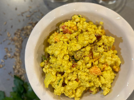RECIPE: Soft and Bite Sized, Level 6- Spiced Pearl Couscous Salad