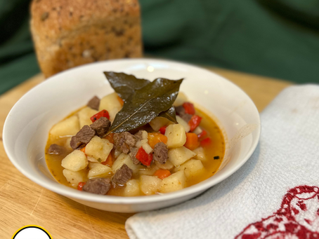 RECIPE: Soft and Bite Sized, Level 6- Goulash Soup