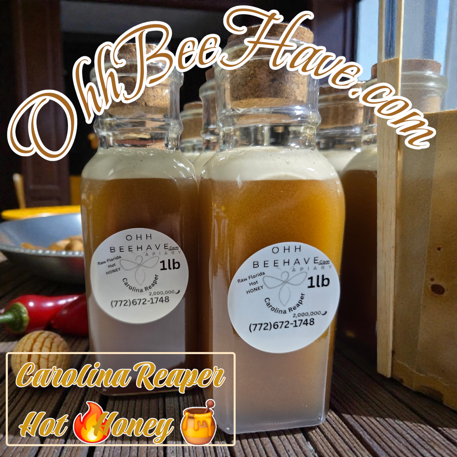 Carolina Reaper ๐ถ Hot Honey
