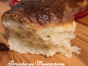 Brioche au mascarpone