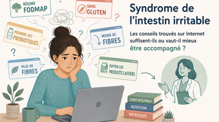 Syndrome de l’intestin irritable : peut-on s’en sortir avec les conseils trouvés sur Internet ?