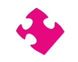 Image of pink jigsaw piece
