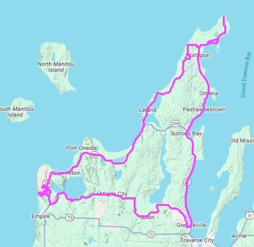 Sleeping Bear Dunes North Loop