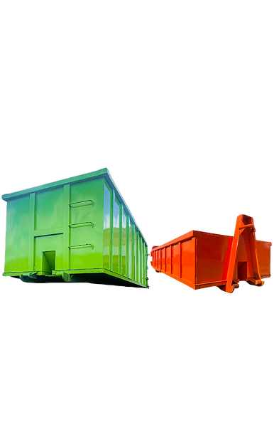 Rectangular Style roll-off containers