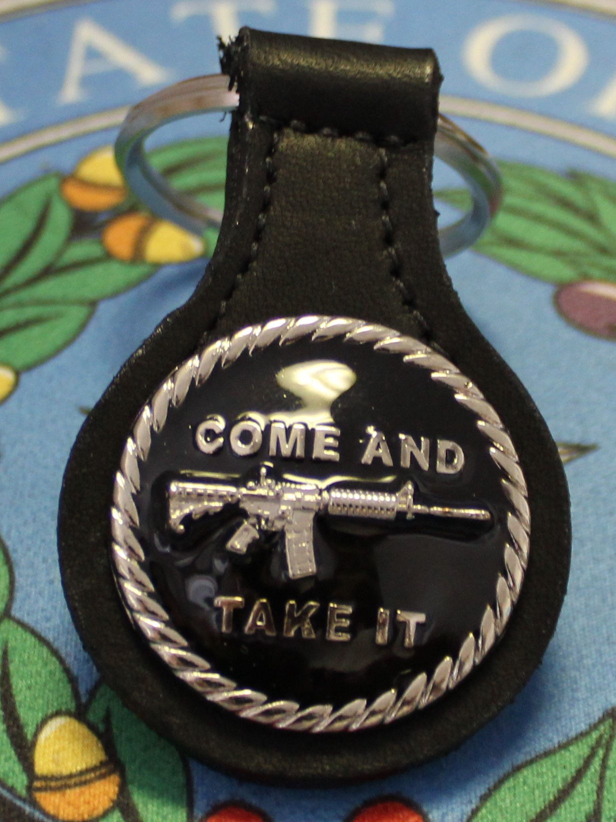 Come And Take It BLK ENAMEL C45