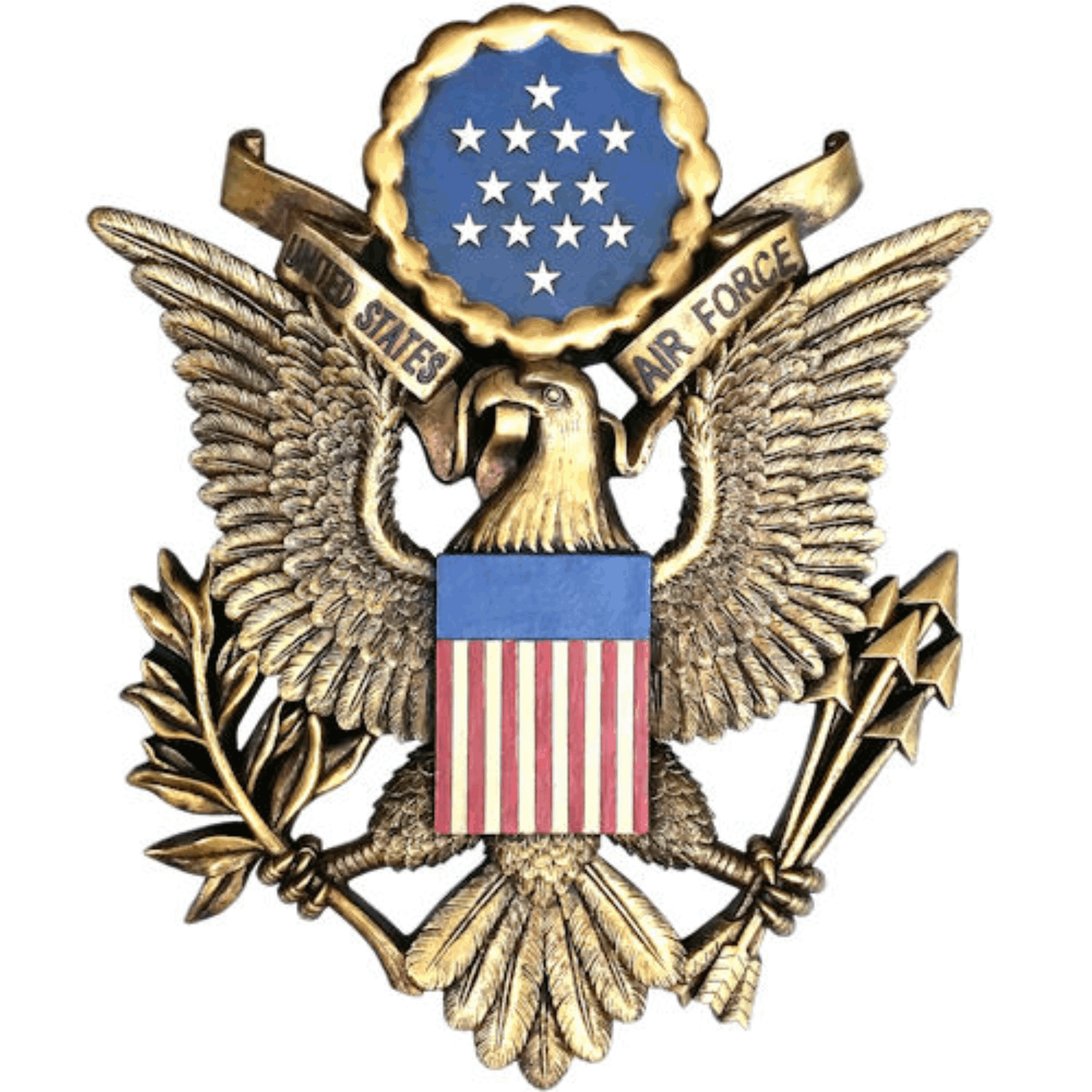 AIR-FORCE EAGLE PLAQUE