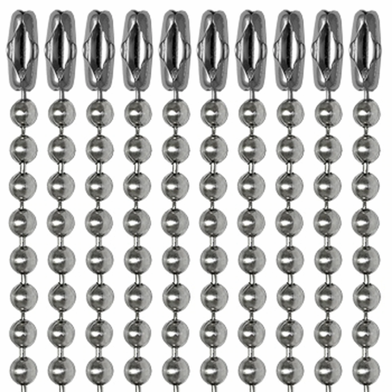 36" DOG TAG CHAINS - STAINLESS STEE