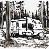 with natural color, wooded camp ground rv campsite.jpg