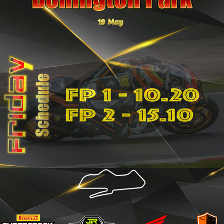 Donington - Friday Practice Sessions !!