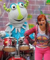Kids Rock Band. Kindie Rock artist Kiddle Karoo.