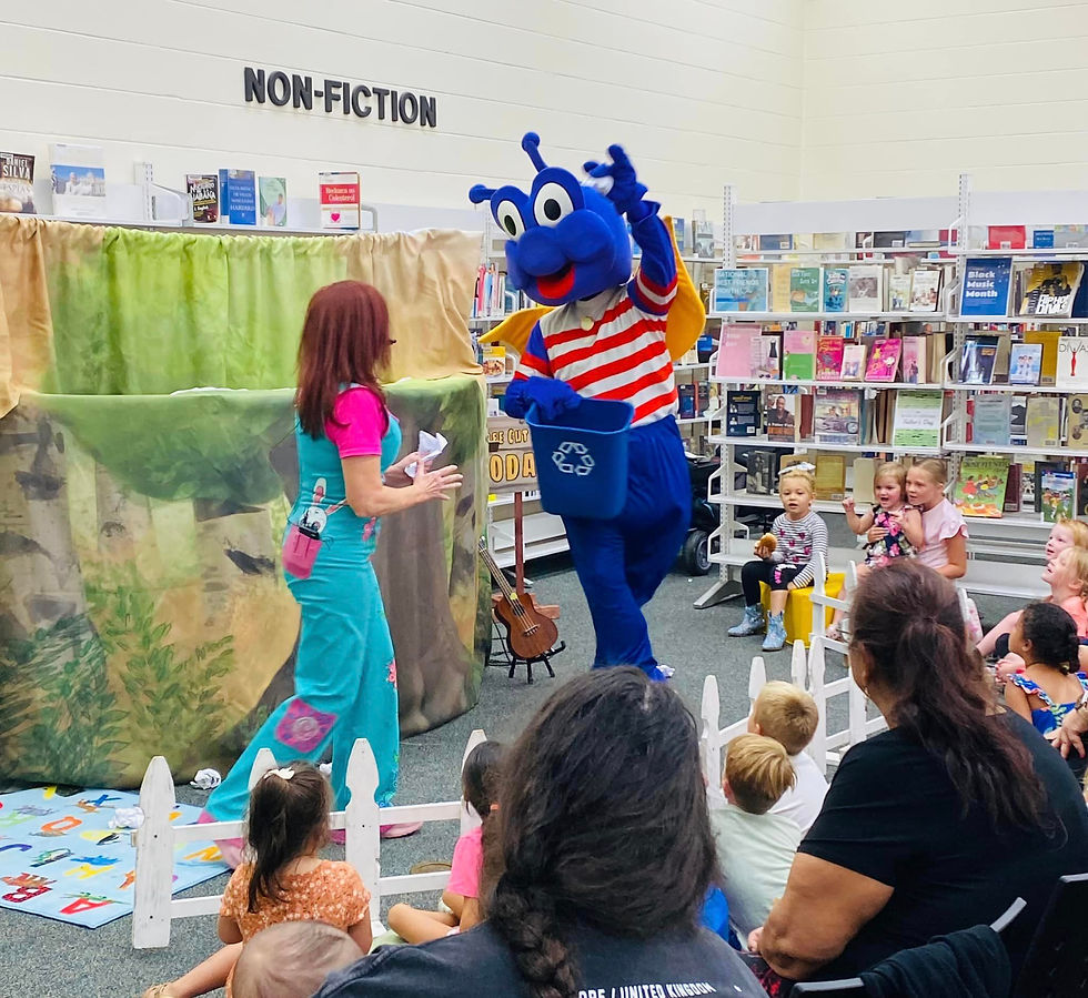 Earth Day- Go Green Puppet Show