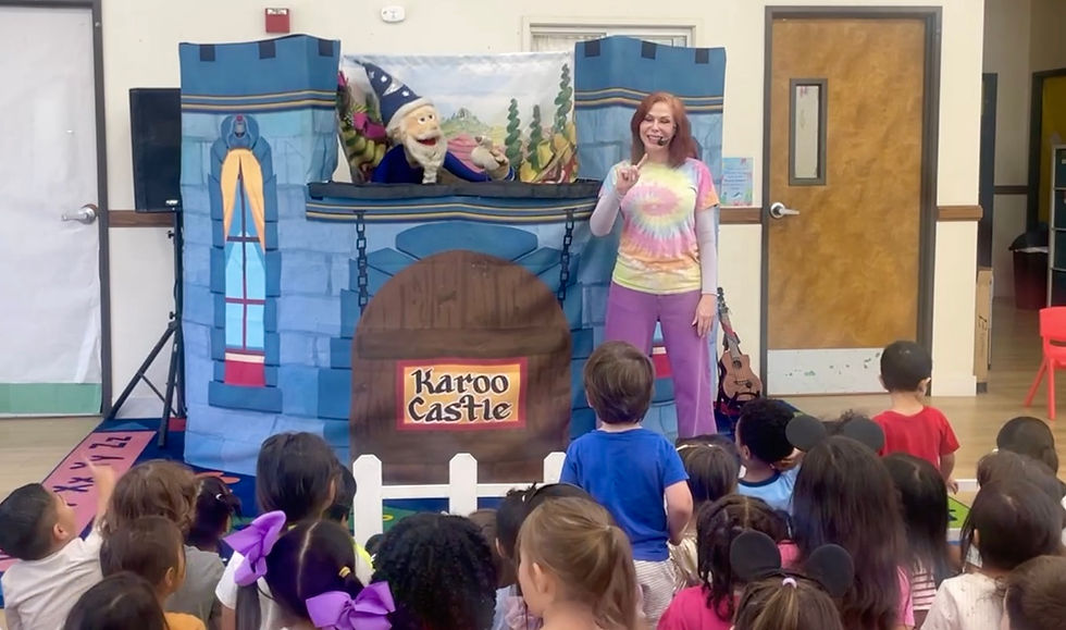 Kiddle Karoo's Castle Puppet Stage