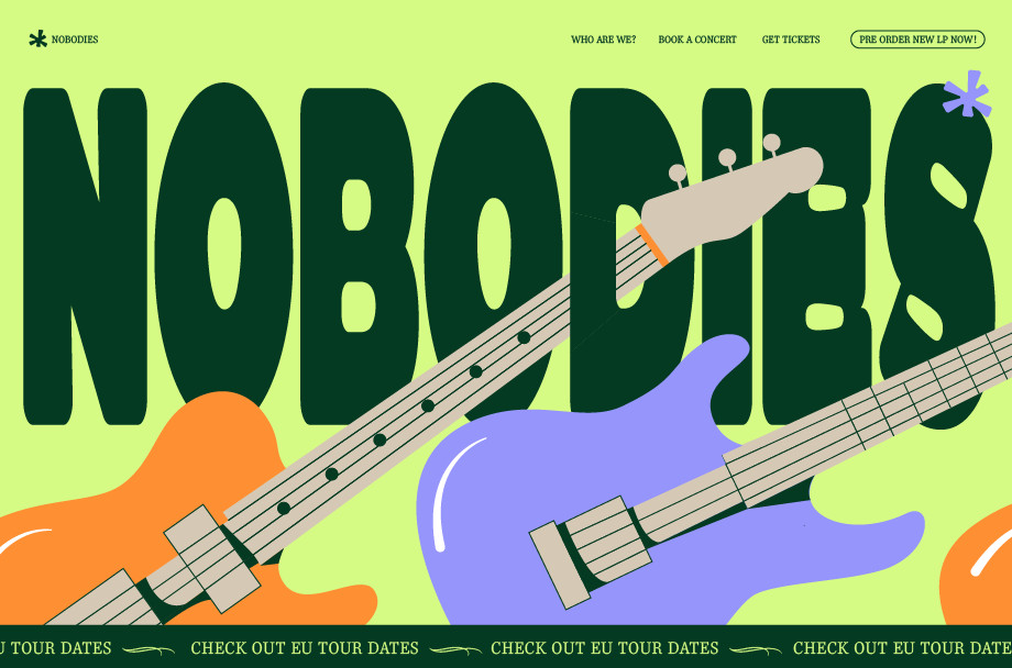 best DJ website examples